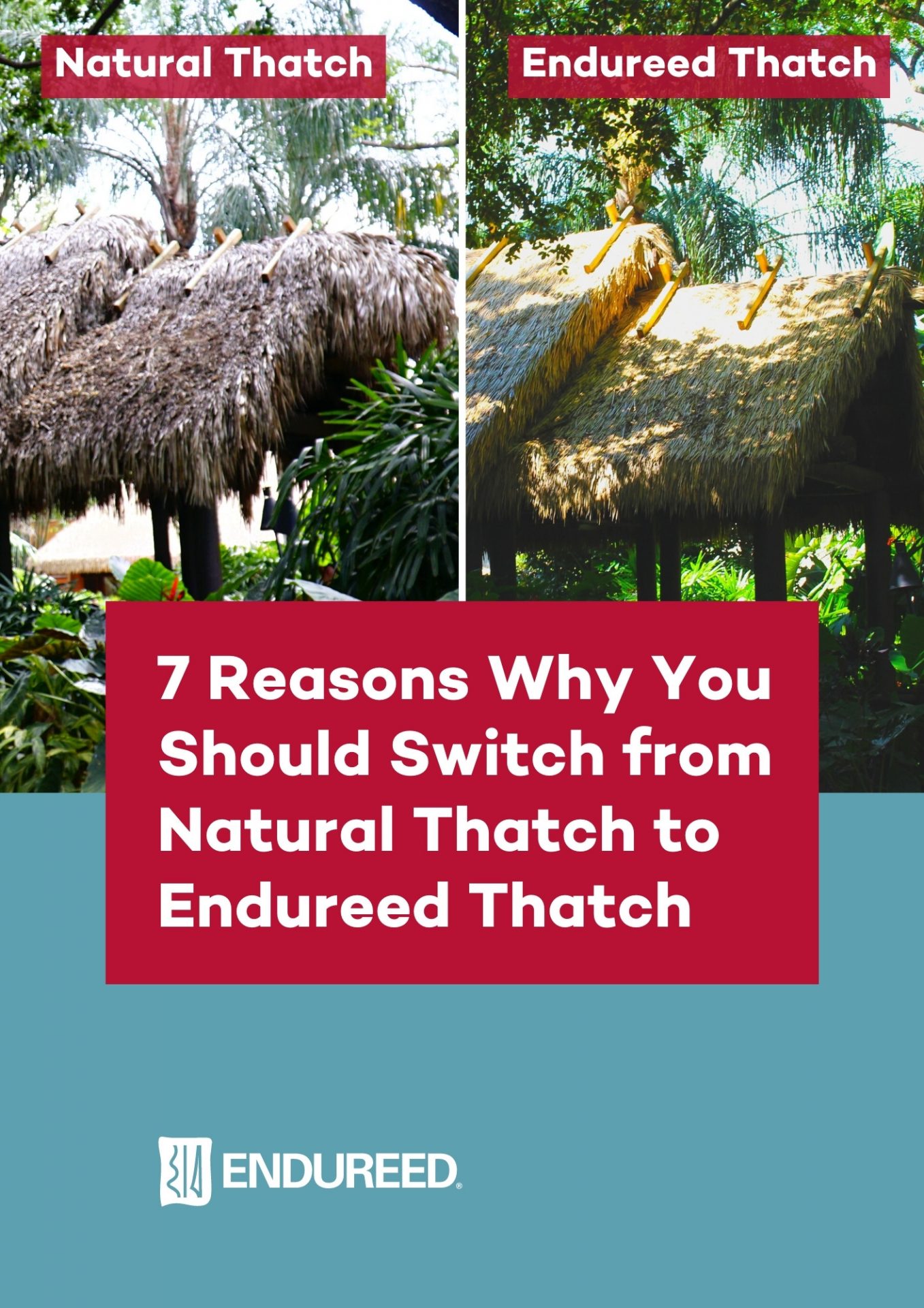 7 reasons why you should switch from natural thatch to endureed® thatch